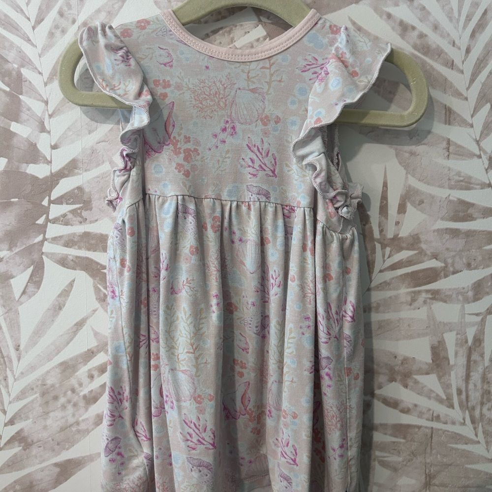 Magnetic Me Modal Seashell Dress Size 9-12M - Picture 2 of 7